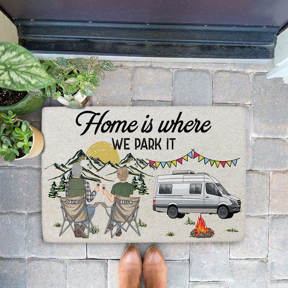 We Are In This Together - Personalized Custom Doormat