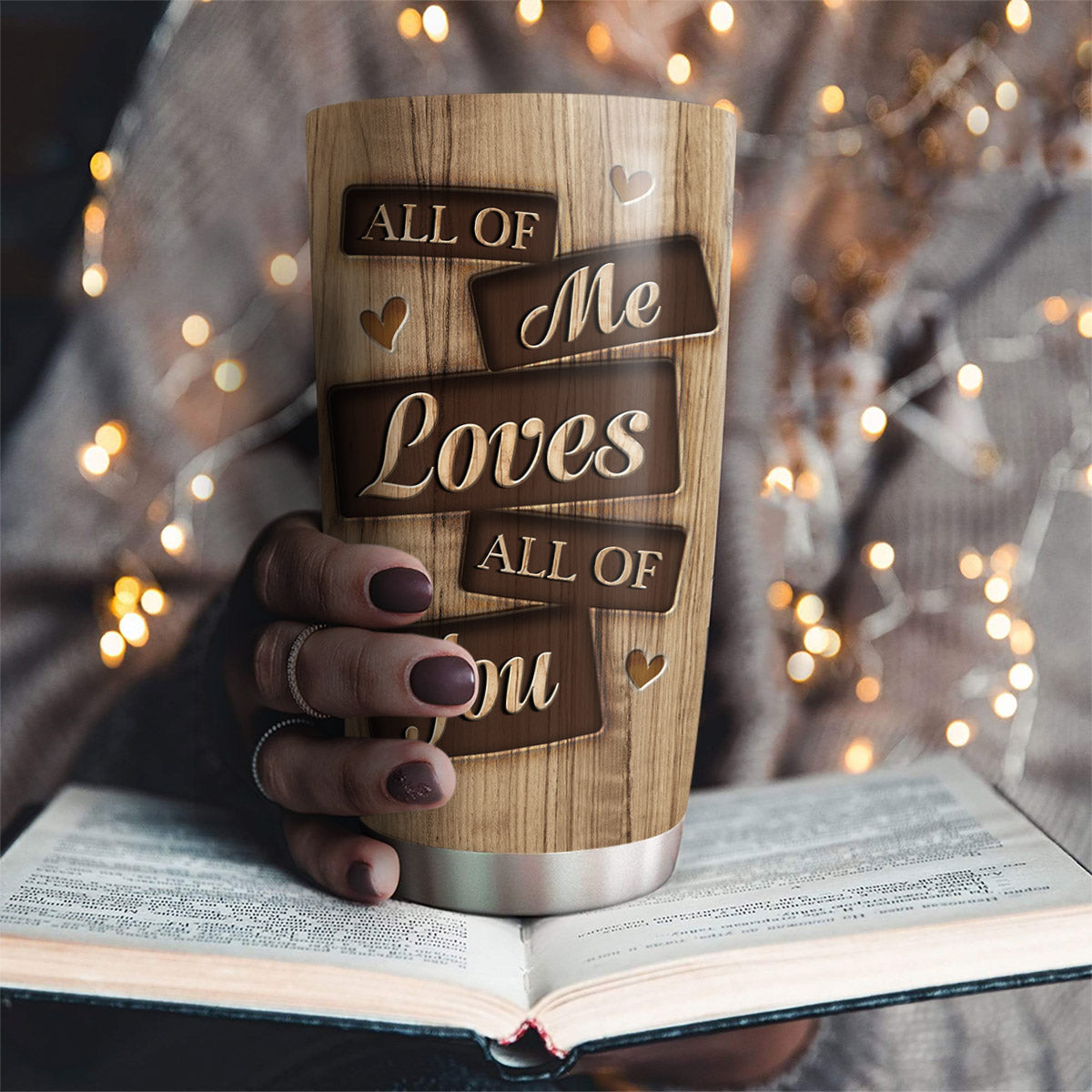 I Entirely Love You - Personalized Custom Tumbler