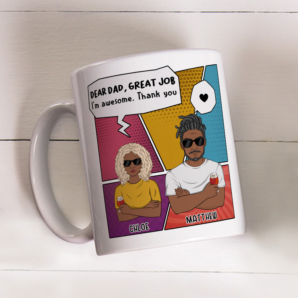 I Am Awesome Thank You - Personalized Custom Coffee Mug
