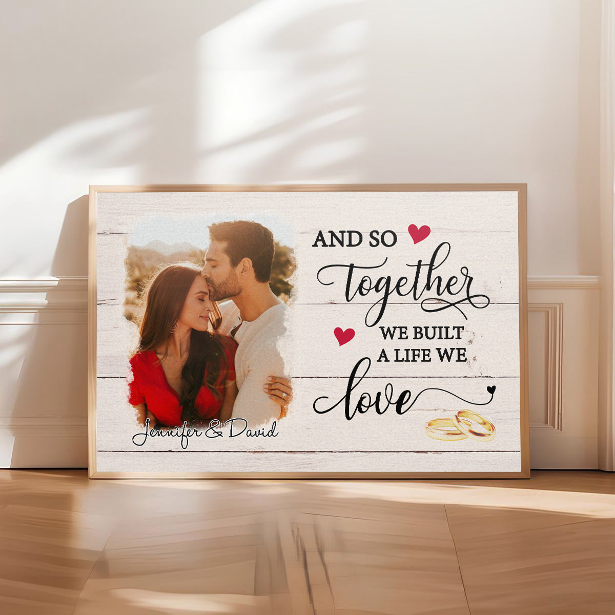 A Life We Loved - Personalized Custom Poster