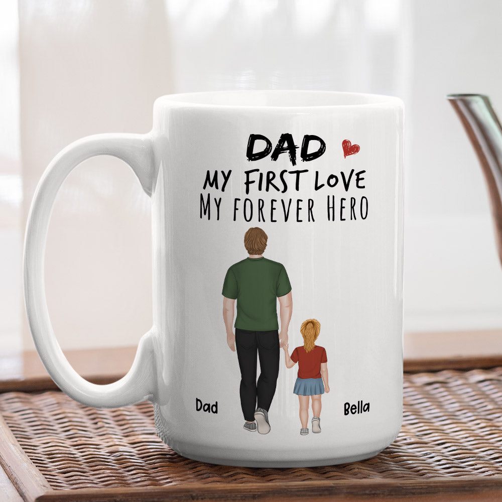 Our Forever Hero - Personalized Custom Coffee Mug