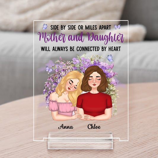 Always Be Connected - Personalized Custom Acrylic Plaque With Base