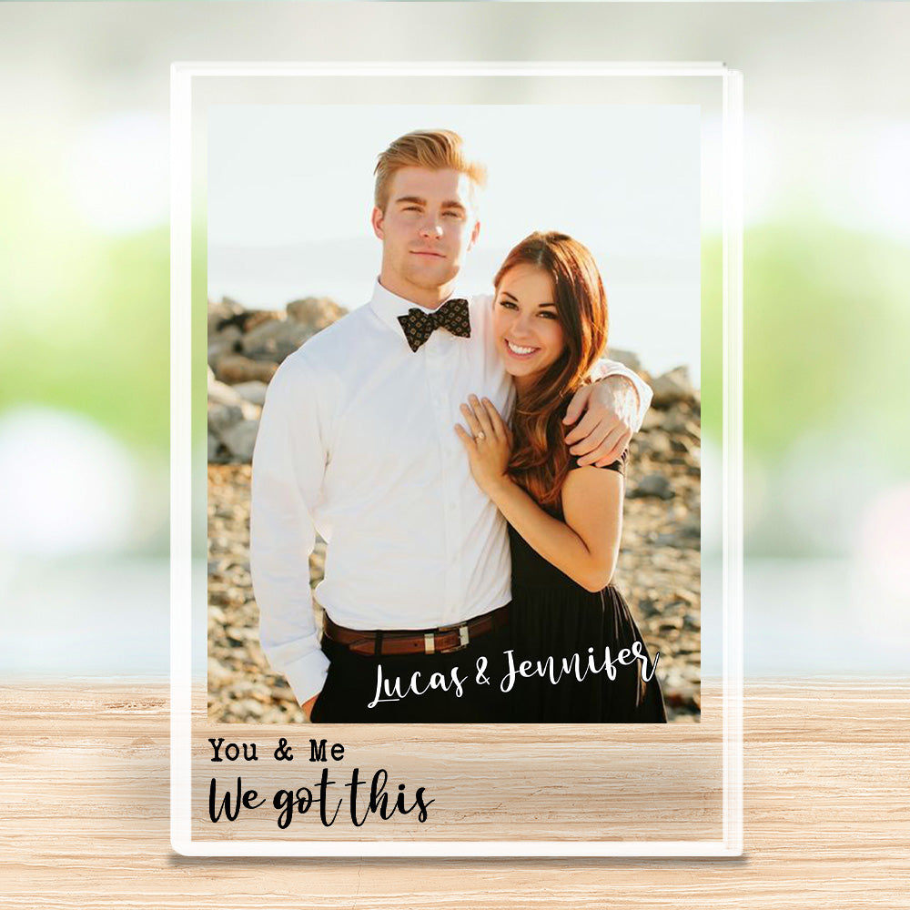 I Love You - Personalized Custom Acrylic Plaque