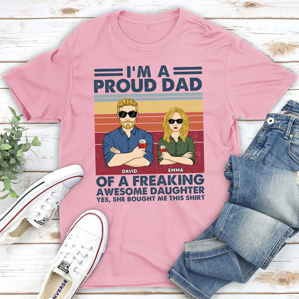 Like Father Like Daughter Oh Crap - Personalized Custom Shirt