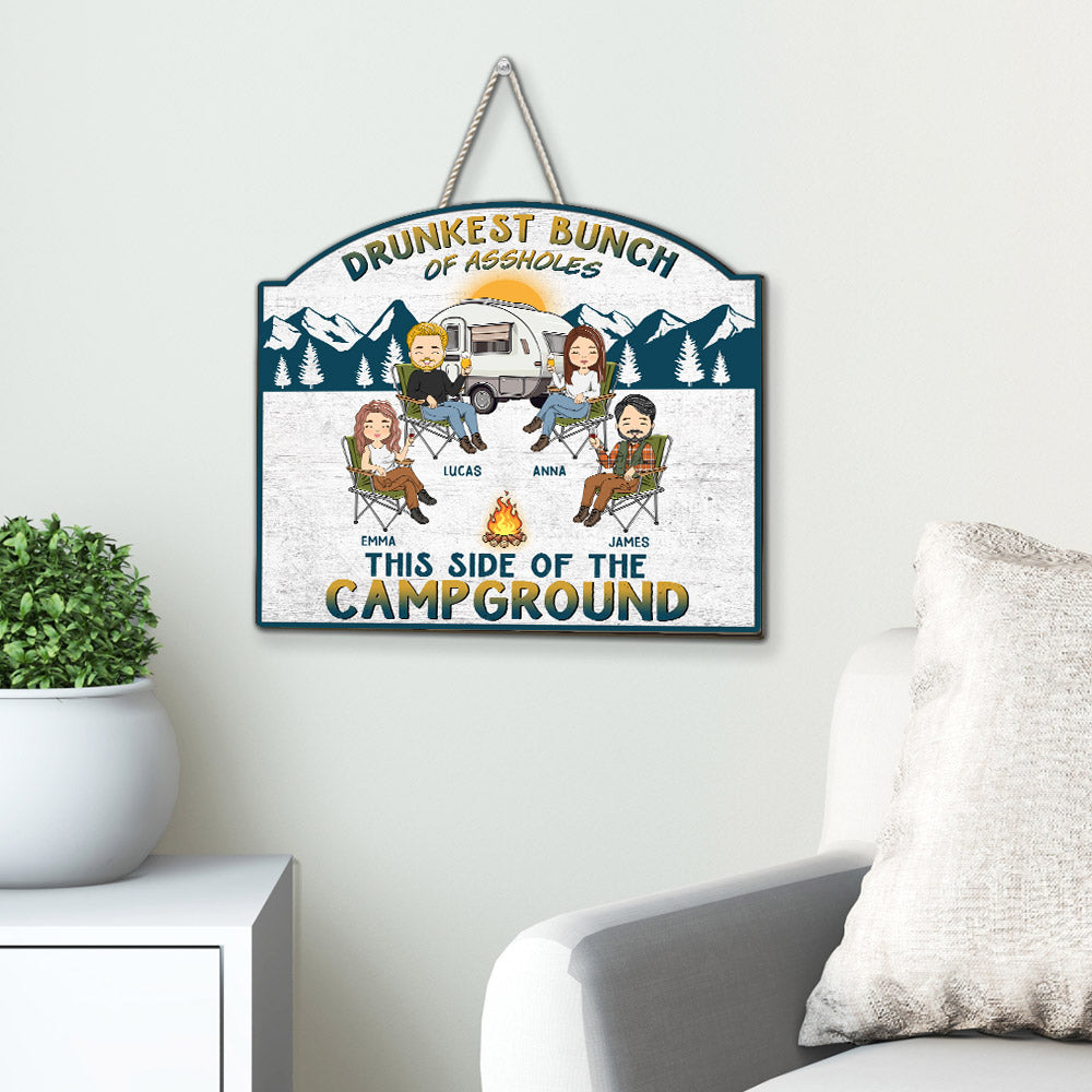 We Are Drunks - Personalized Custom Wood Sign