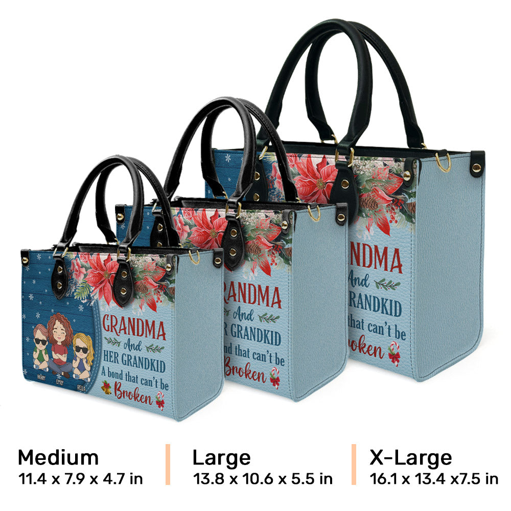 A Bond That Cant Be Broken - Personalized Custom Leather Bag