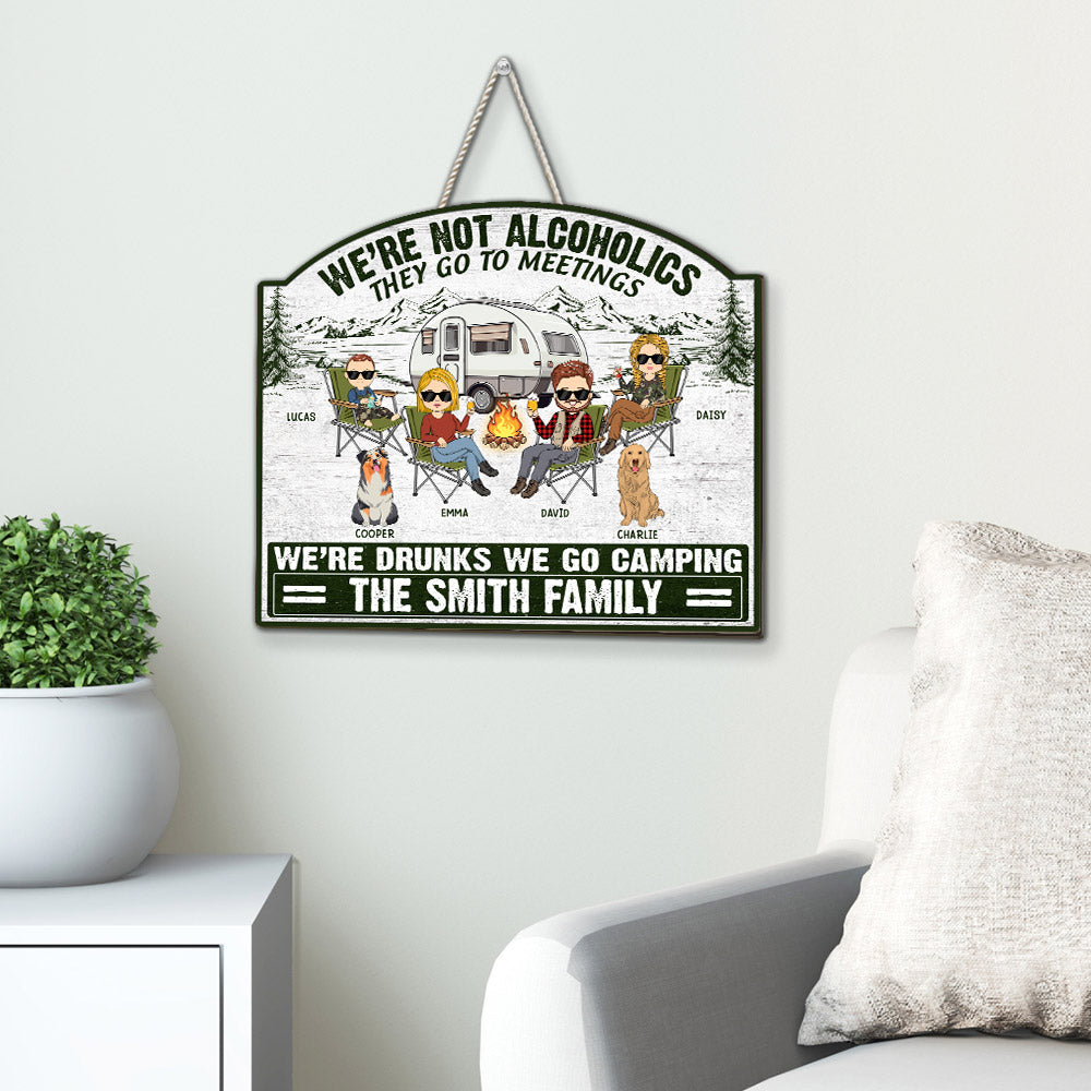 We Cant Forget - Personalized Custom Wood Sign
