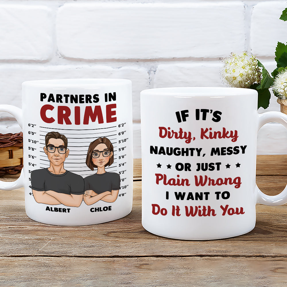 Crime Partners - Personalized Custom Coffee Mug