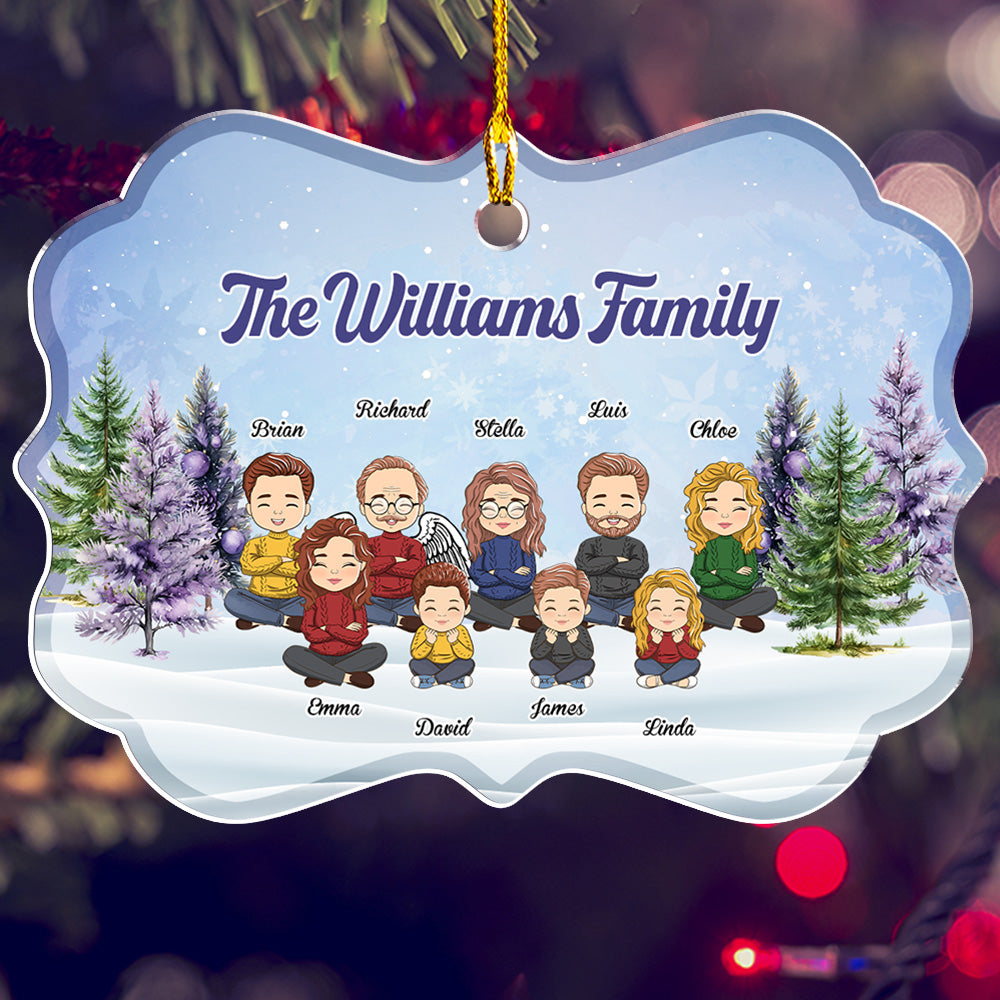 Custom Family - Personalized Custom Acrylic Ornament