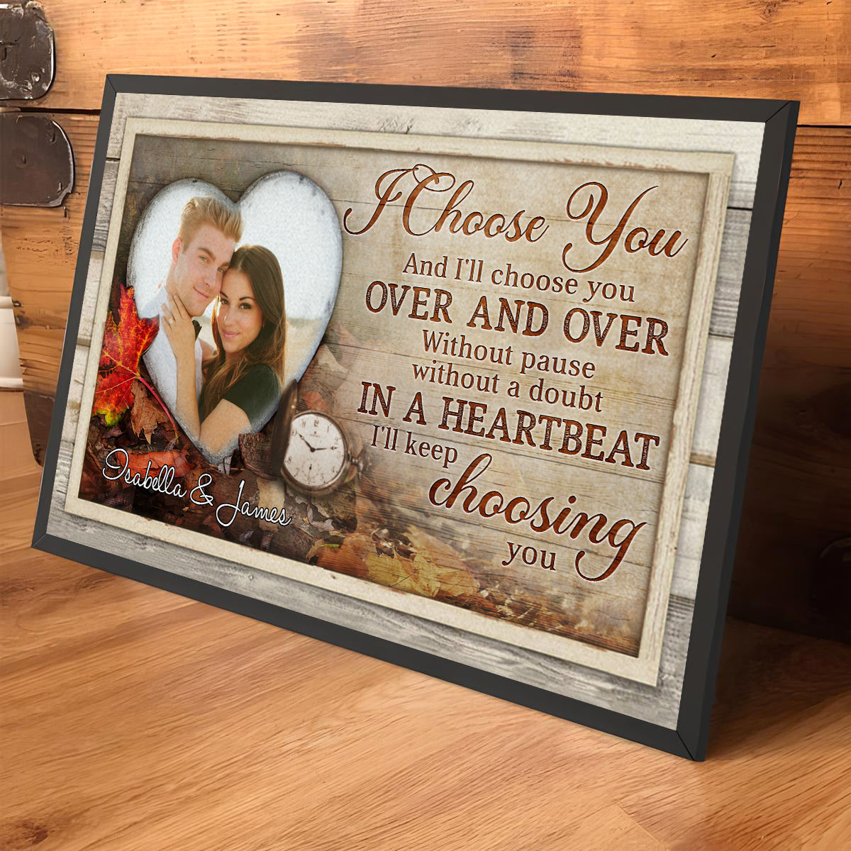 I Will Choose You - Personalized Custom Poster