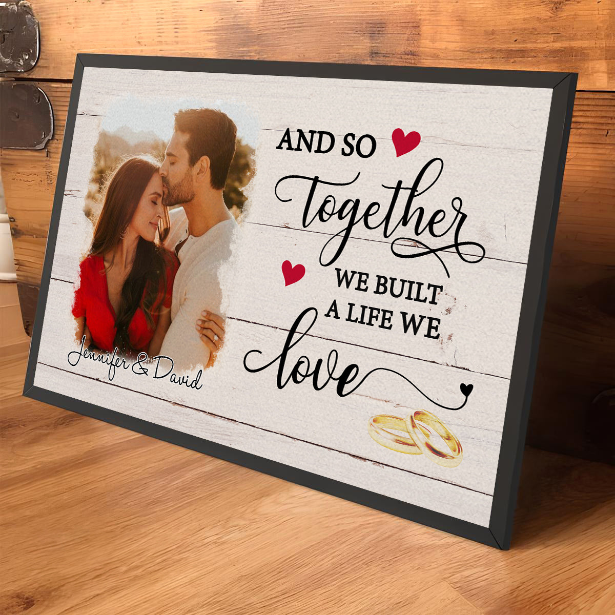 A Life We Loved - Personalized Custom Poster