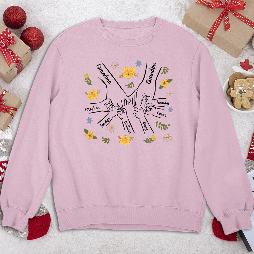 A Family Is A Round Of Love - Personalized Custom Shirt