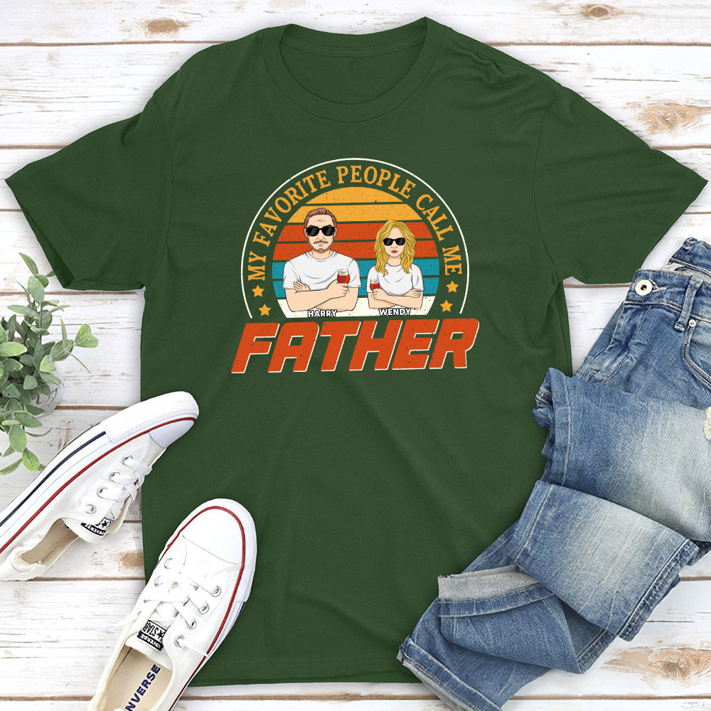 Call Me Daddy - Personalized Custom Shirt