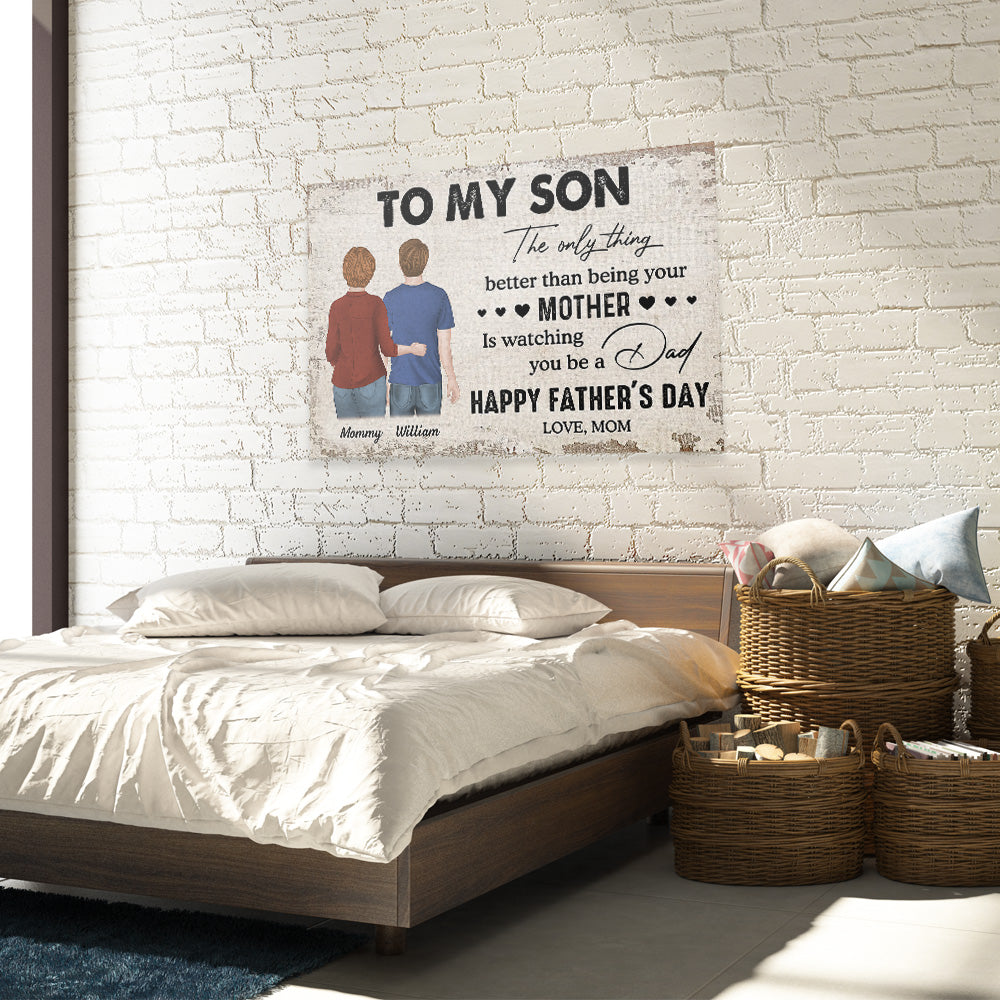 The Only Thing Better Than Being Your Mother - Personalized Custom Poster