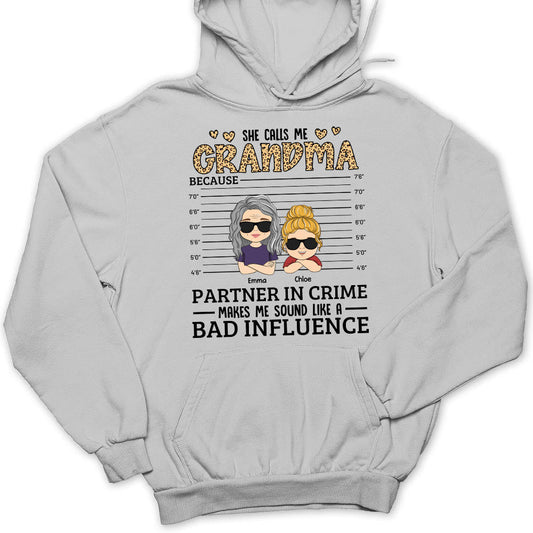 They Call Me Grandma - Personalized Custom Hoodie
