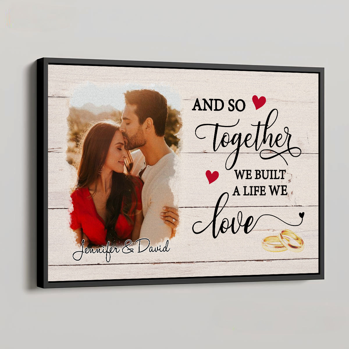 A Life We Loved - Personalized Custom Poster