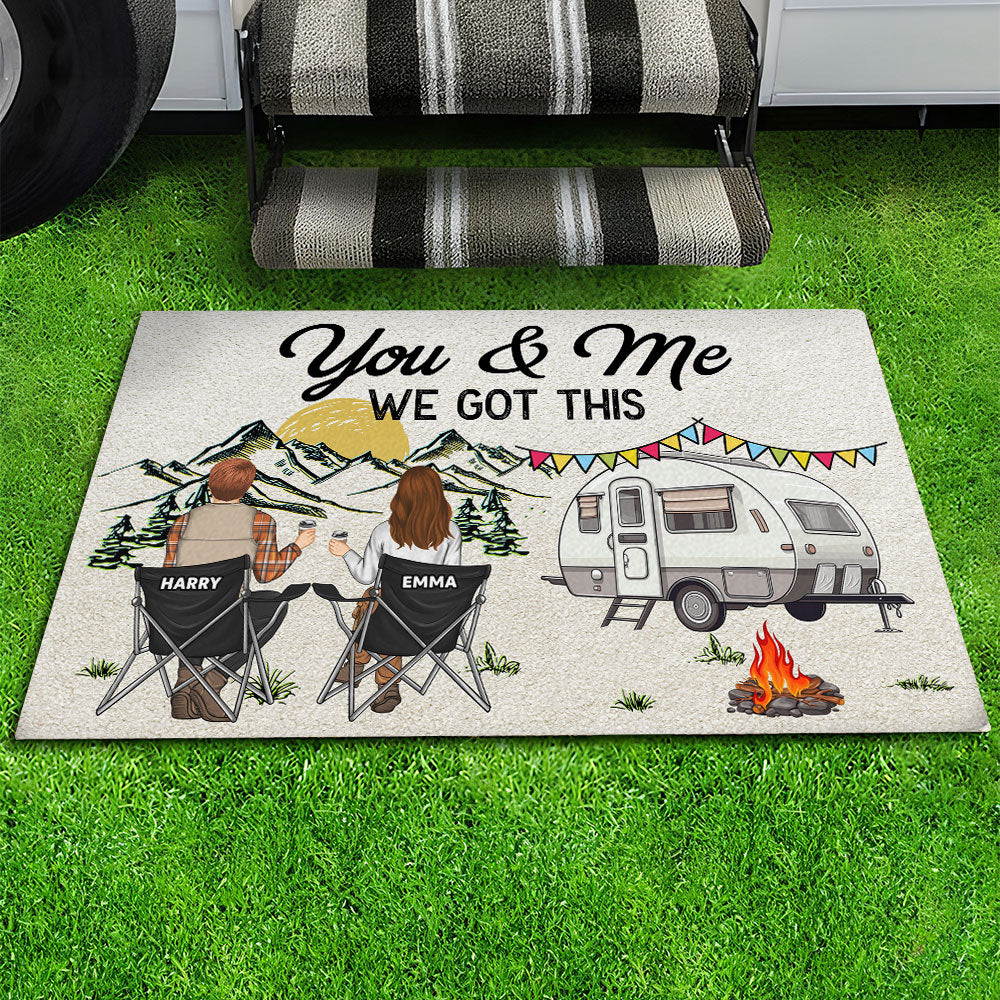 We Are In This Together - Personalized Custom Doormat