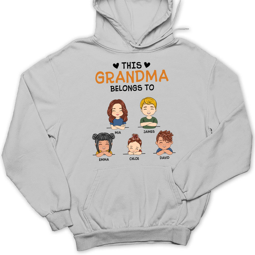 This Nana Belongs To - Personalized Custom Hoodie