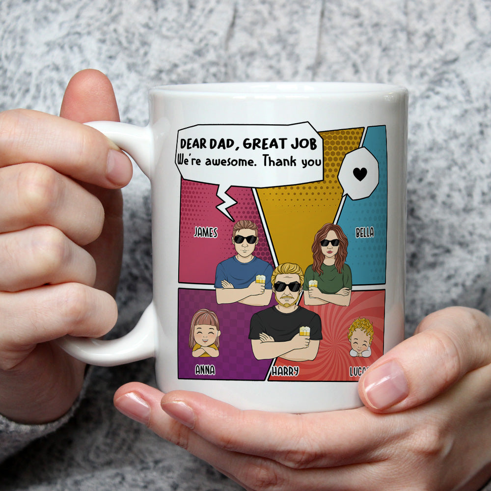 I Am Awesome Thank You - Personalized Custom Coffee Mug