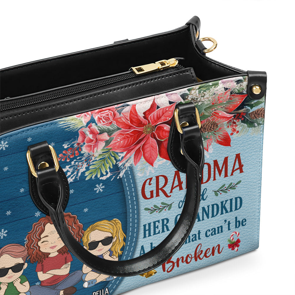 A Bond That Cant Be Broken - Personalized Custom Leather Bag