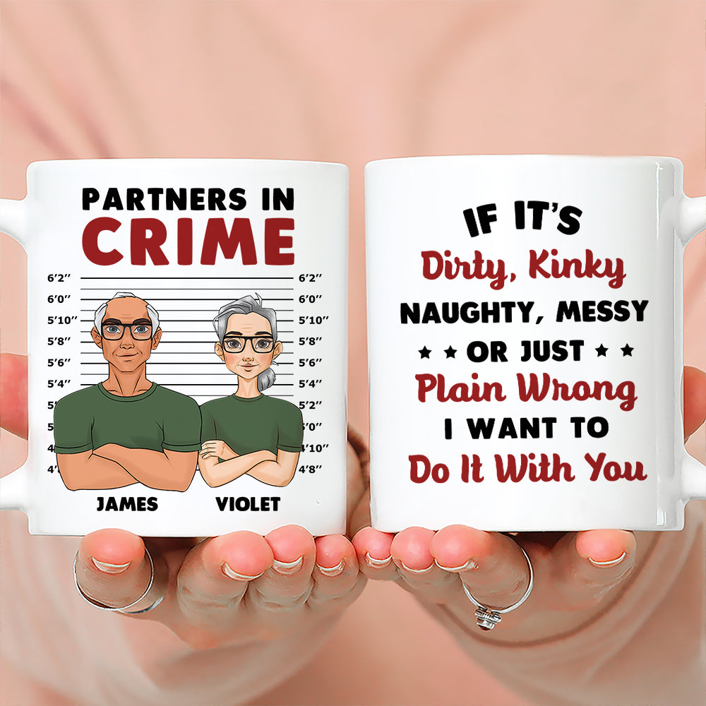 Crime Partners - Personalized Custom Coffee Mug
