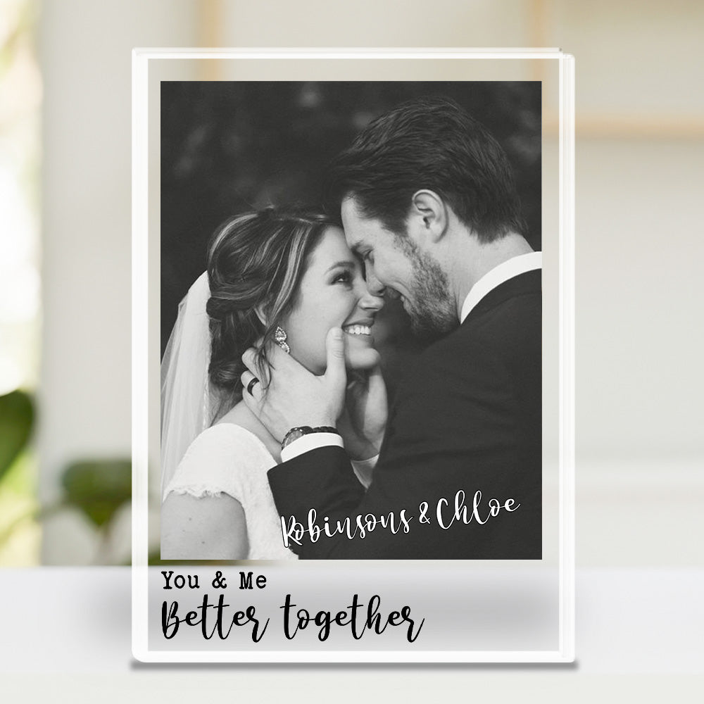 I Love You - Personalized Custom Acrylic Plaque