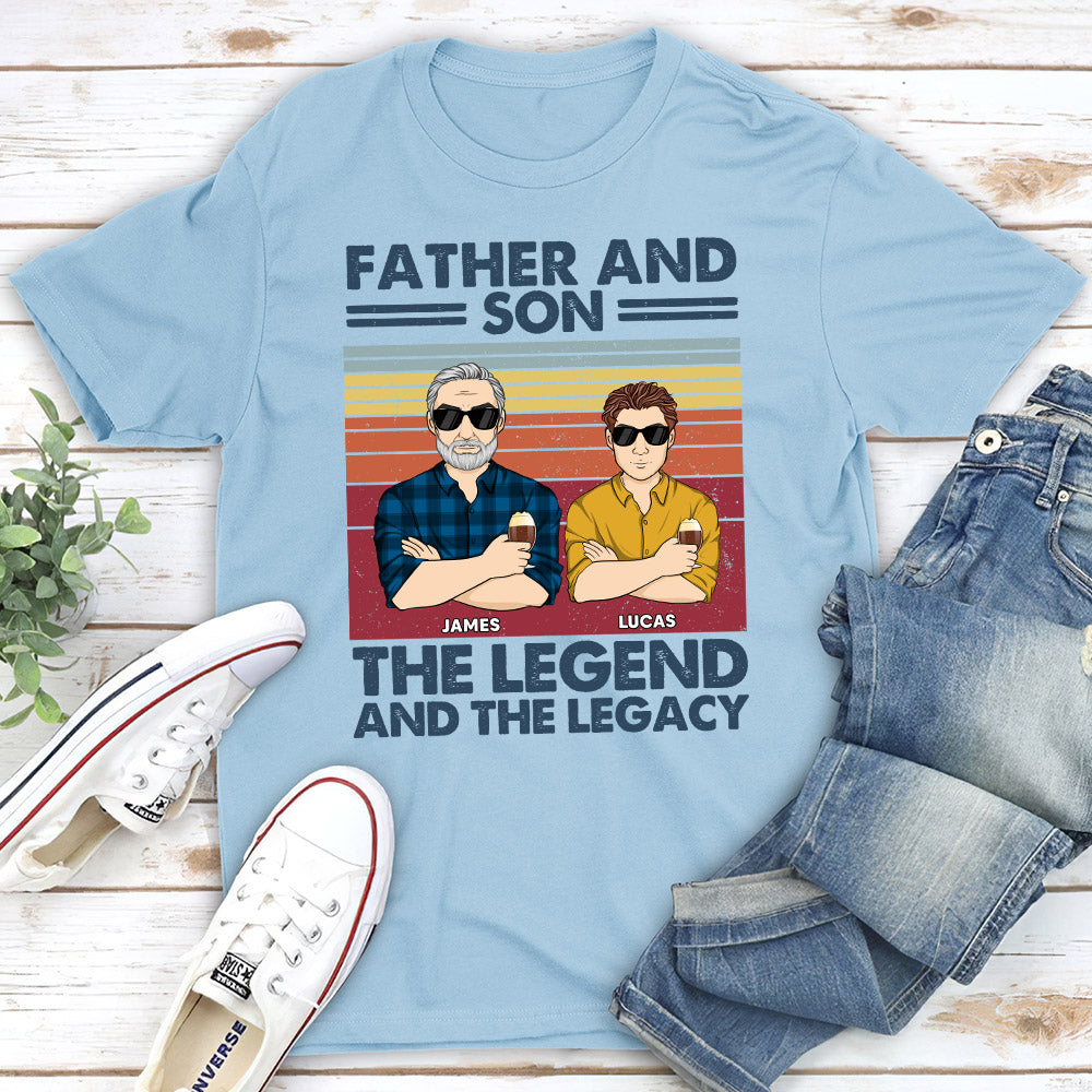 Like Father Like Daughter Oh Crap - Personalized Custom Shirt