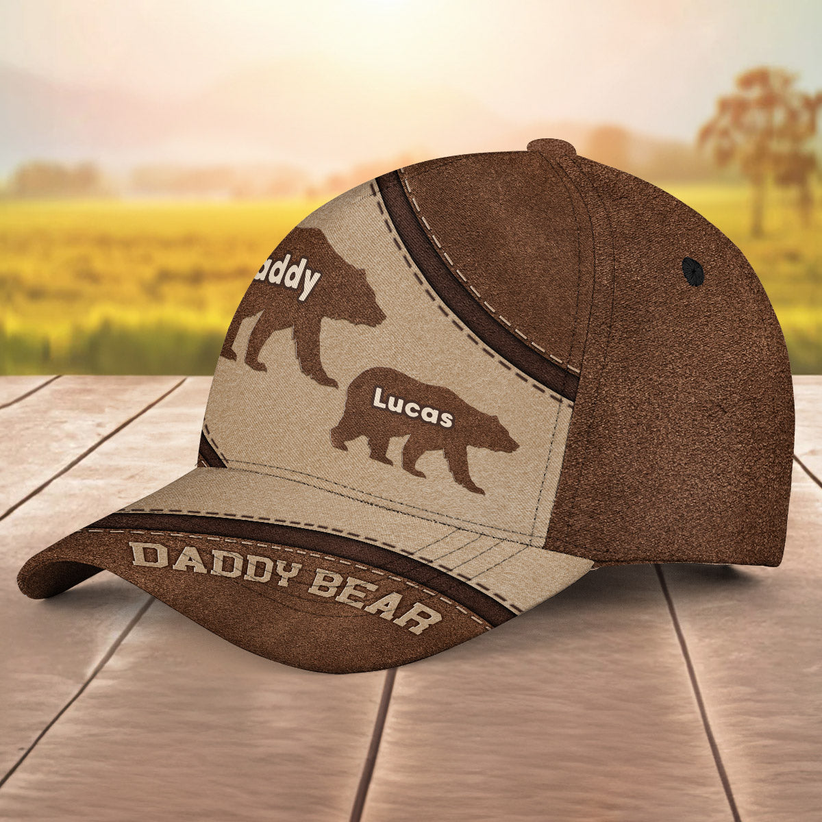 Daddy Bear  - Personalized Classic Cap
