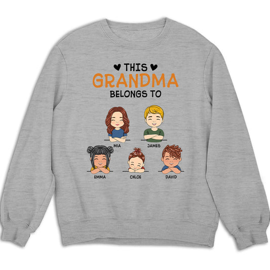 This Nana Belongs To - Personalized Custom Sweatshirt