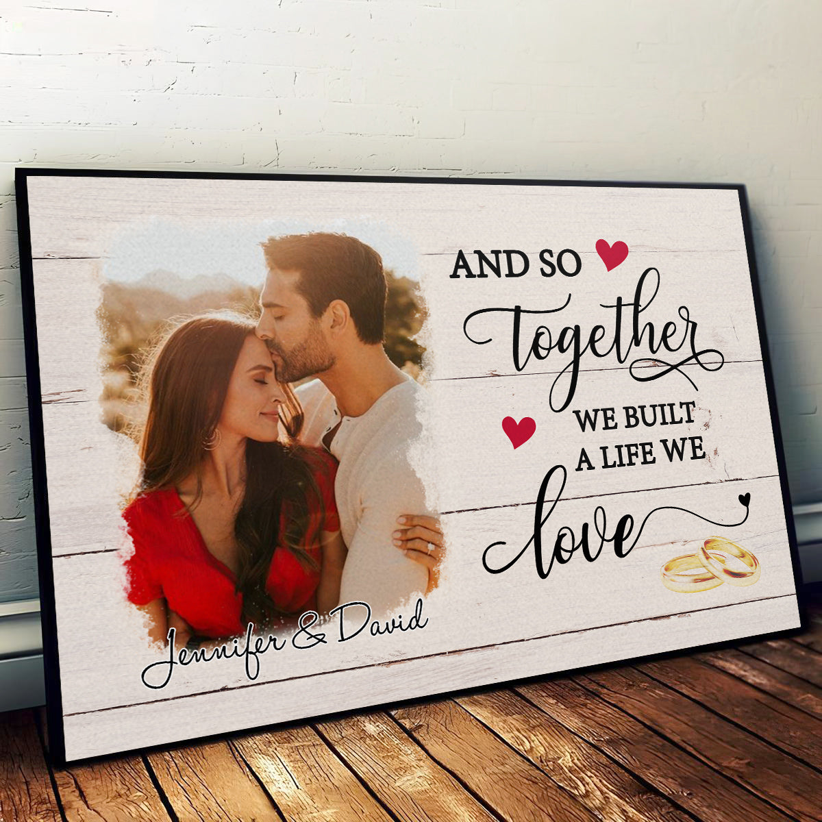 A Life We Loved - Personalized Custom Poster