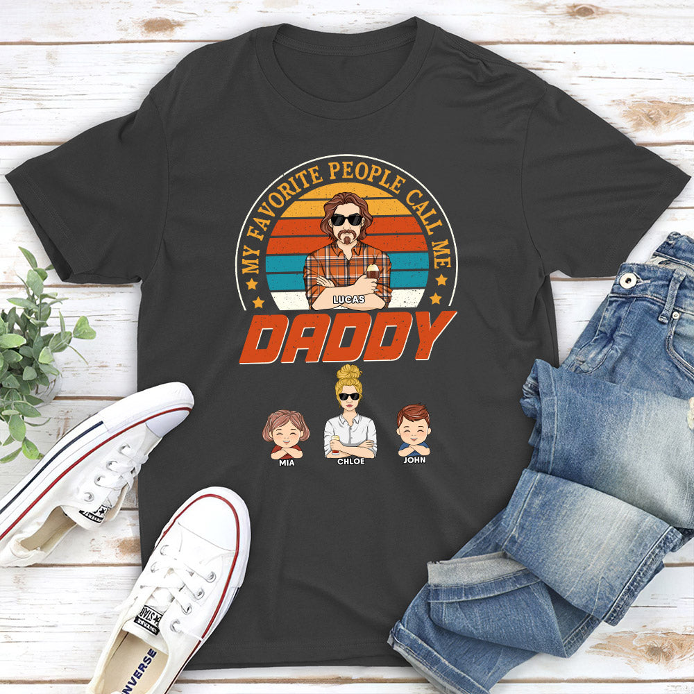 Call Me Daddy - Personalized Custom Shirt