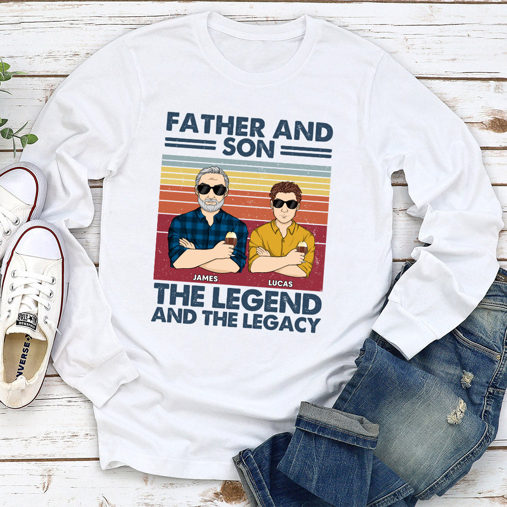 Like Father Like Daughter Oh Crap - Personalized Custom Shirt