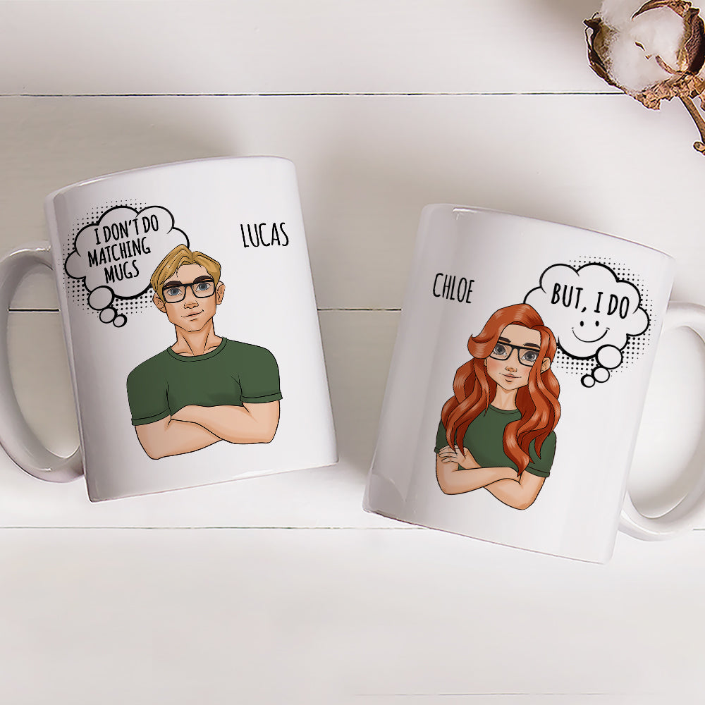 Matching Mugs - Personalized Custom Coffee Mug