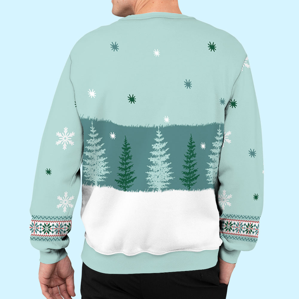 The Greatest Gift - Personalized Custom All-Over-Print Sweatshirt