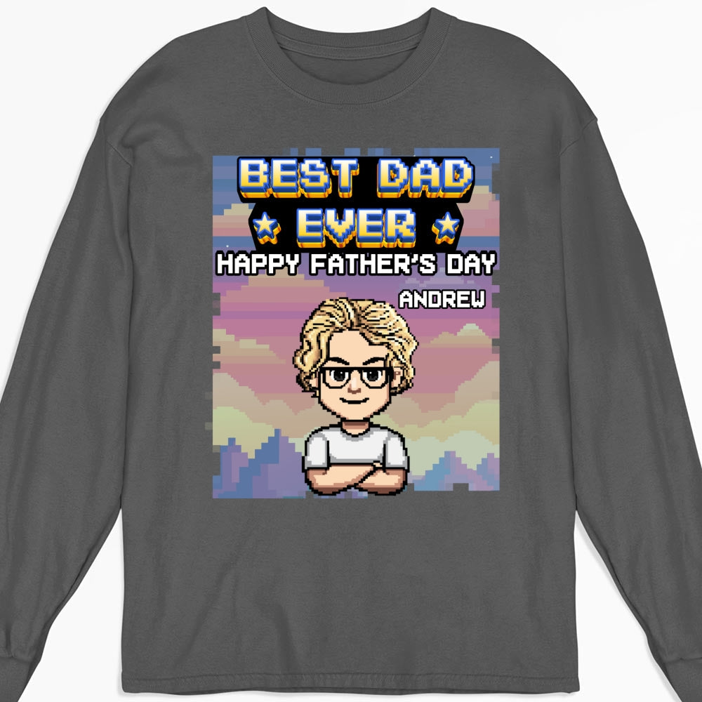 Dad Unlocked Legendary Status Achieved - Personalized Custom Shirt