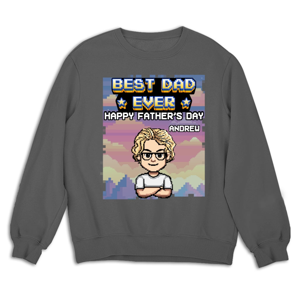 Dad Unlocked Legendary Status Achieved - Personalized Custom Shirt