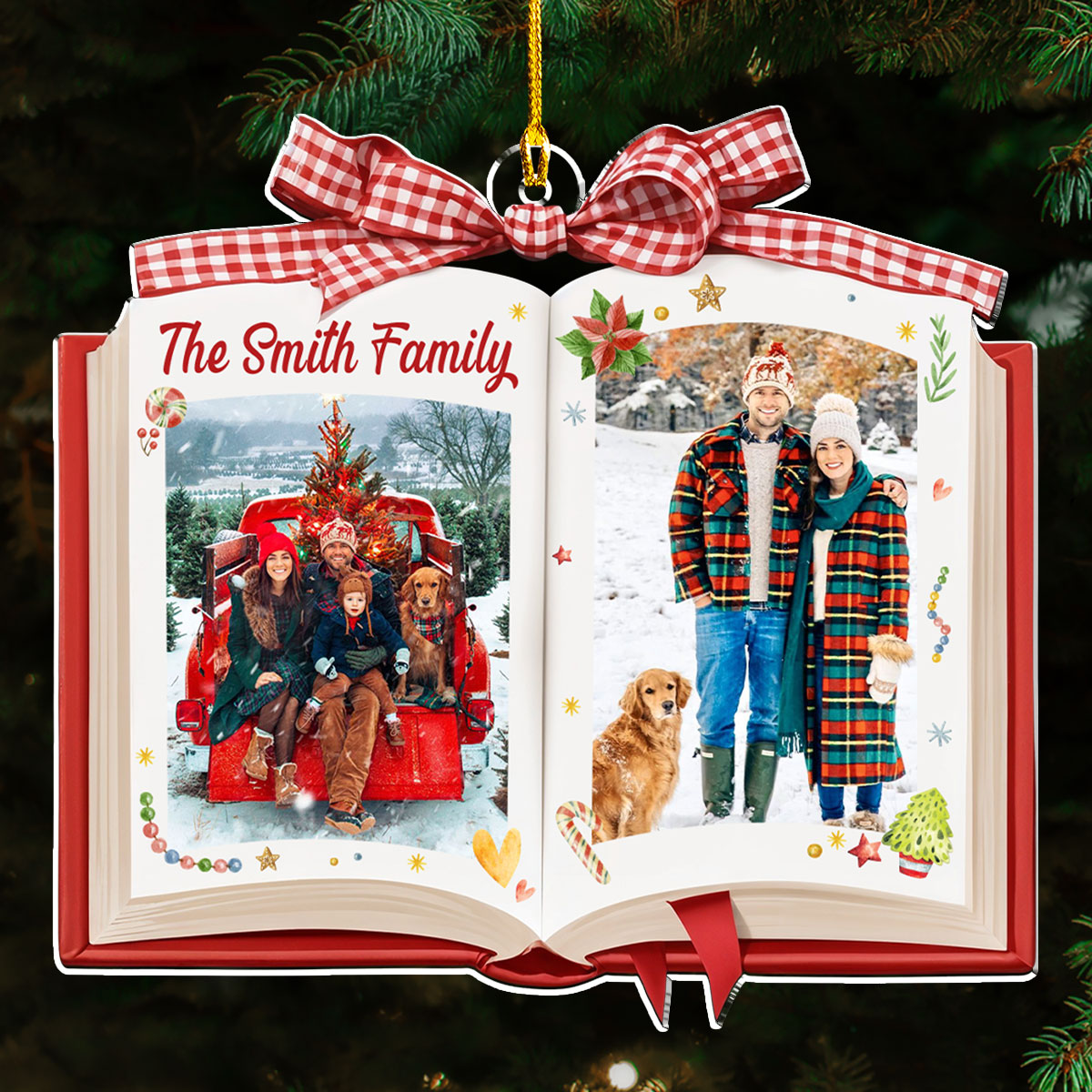 Family 2024 - Personalized Custom Acrylic Ornament