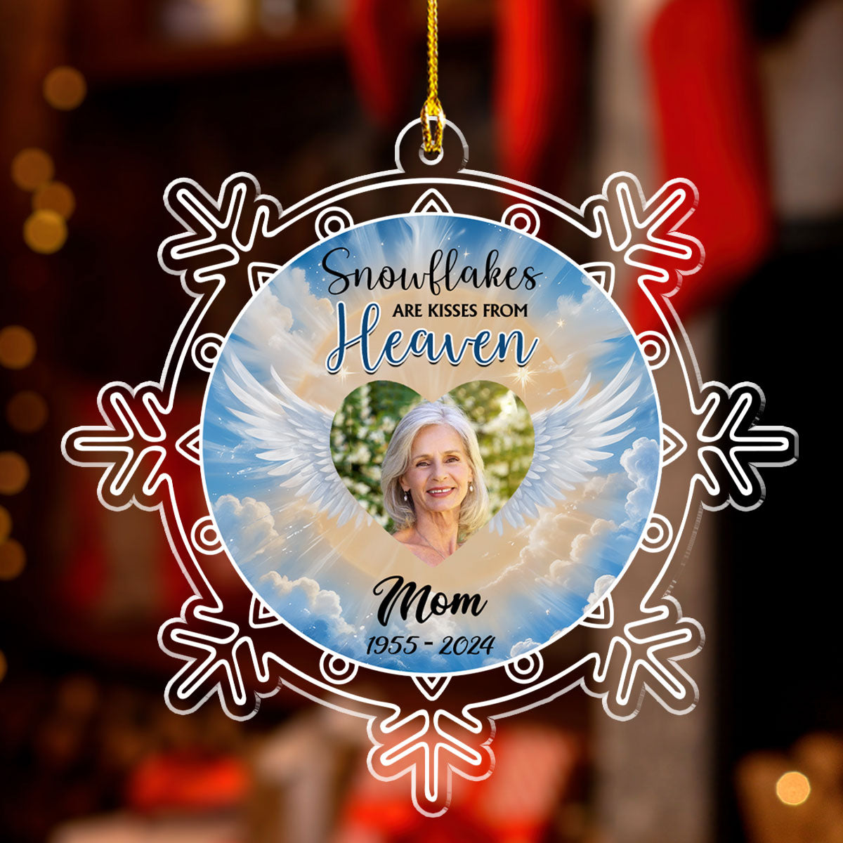 Snowflakes - Personalized Custom Acrylic Ornament