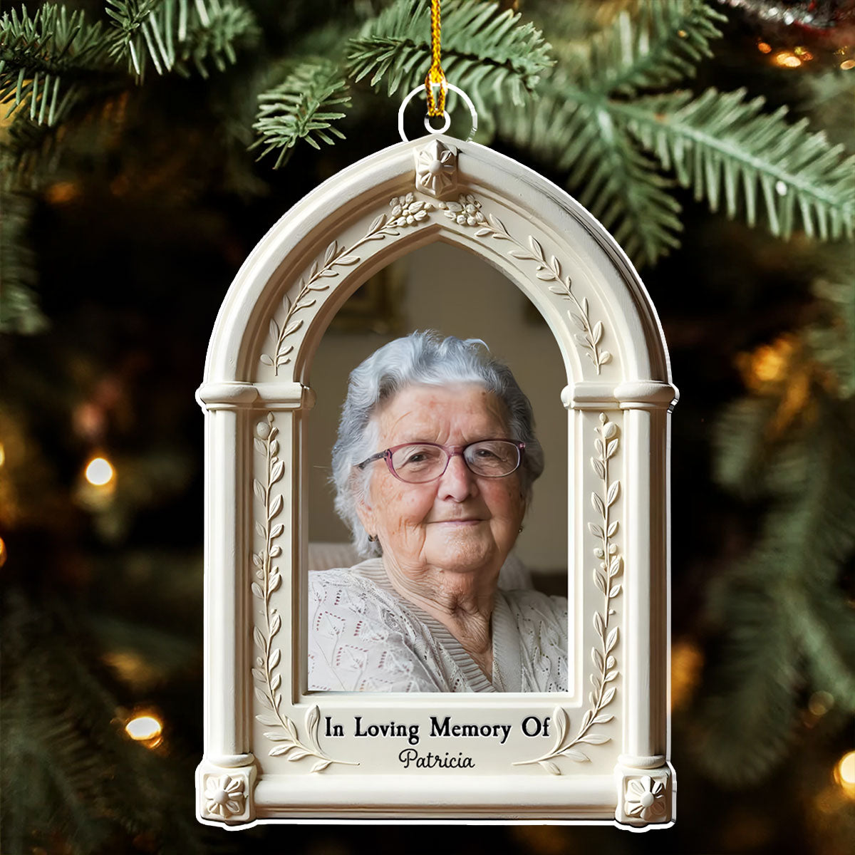 In Loving Memorial - Personalized Custom Acrylic Ornament