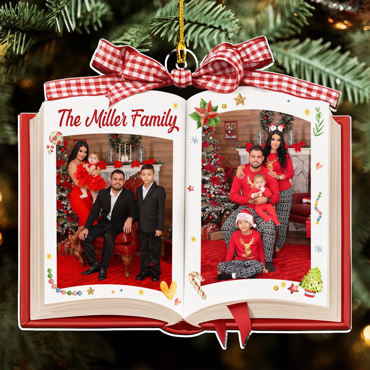 Family 2024 - Personalized Custom Acrylic Ornament