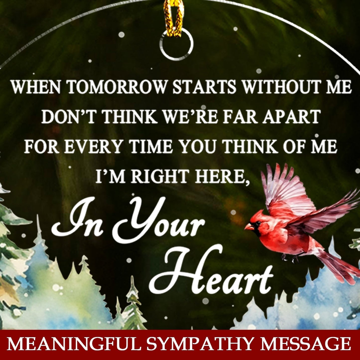 Messages From Heaven - Acrylic Ornament