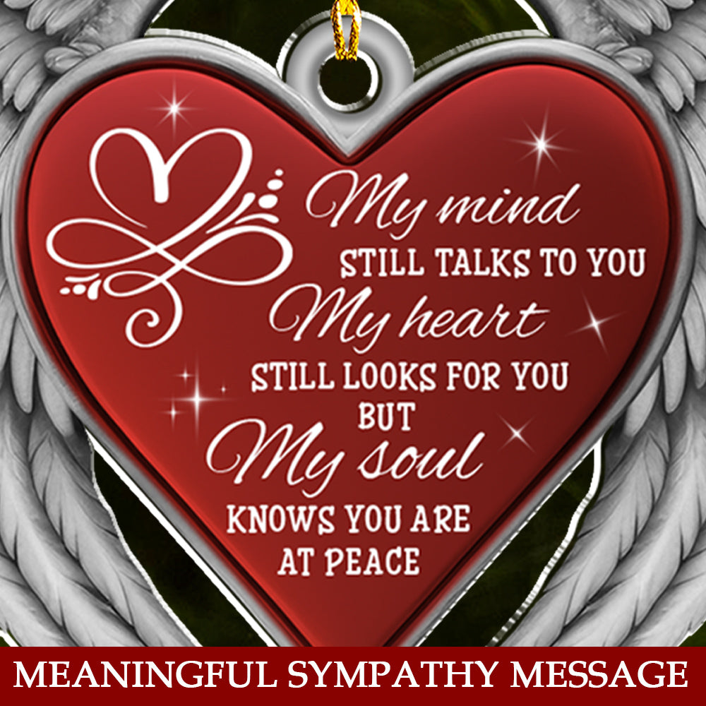 My Mind Talks To You - Acrylic Ornament