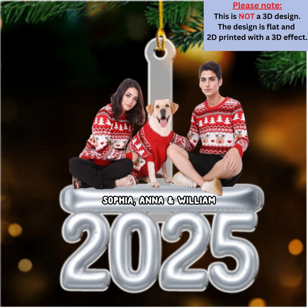 Us And Our Children Photo - Personalized Custom Acrylic Ornament