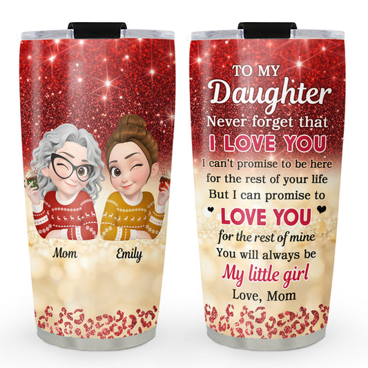 To My Warrior Daughter - Personalized Custom Tumbler