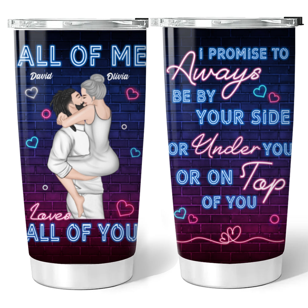 By Your Side - Personalized Custom Tumbler