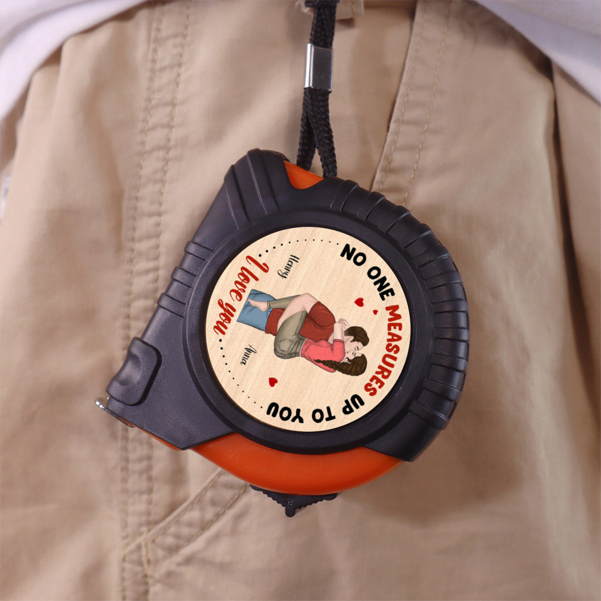 Measure Up To You Man - Personalized Custom Tape Measure