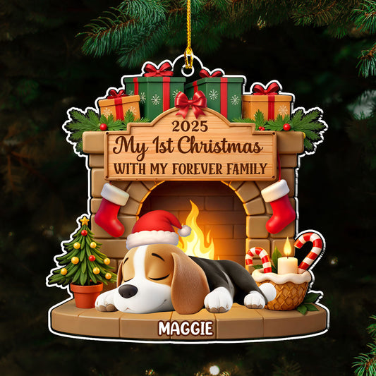 My Forever Home - Personalized Custom Acrylic Ornament