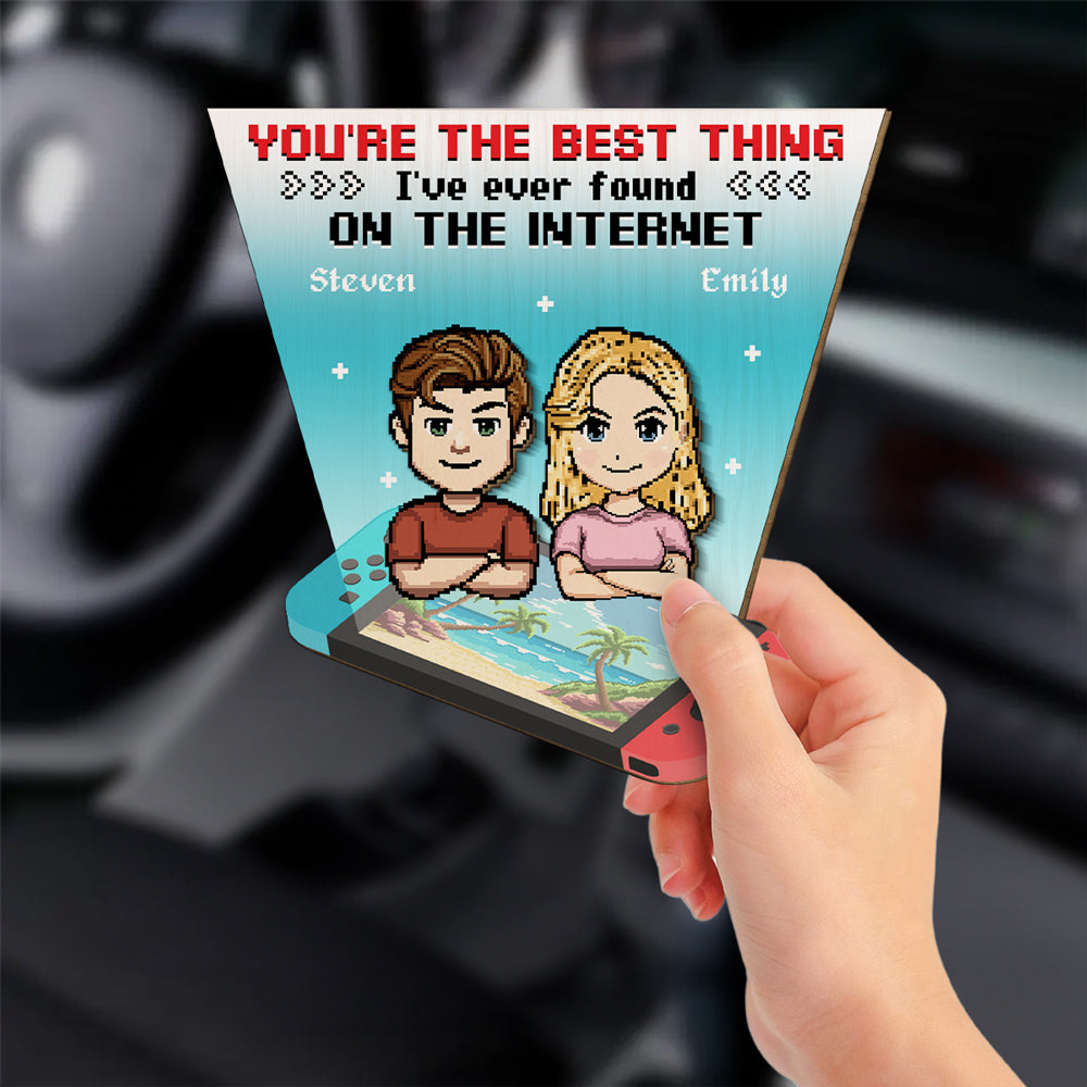 You Are The Best Thing - Personalized Custom Car Visor Clip