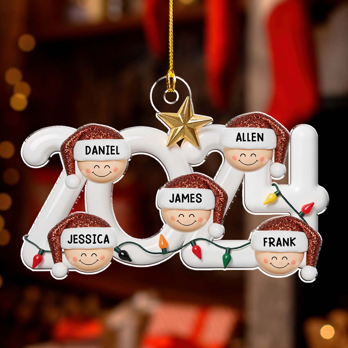 2024 Holiday - Personalized Custom Acrylic Ornament