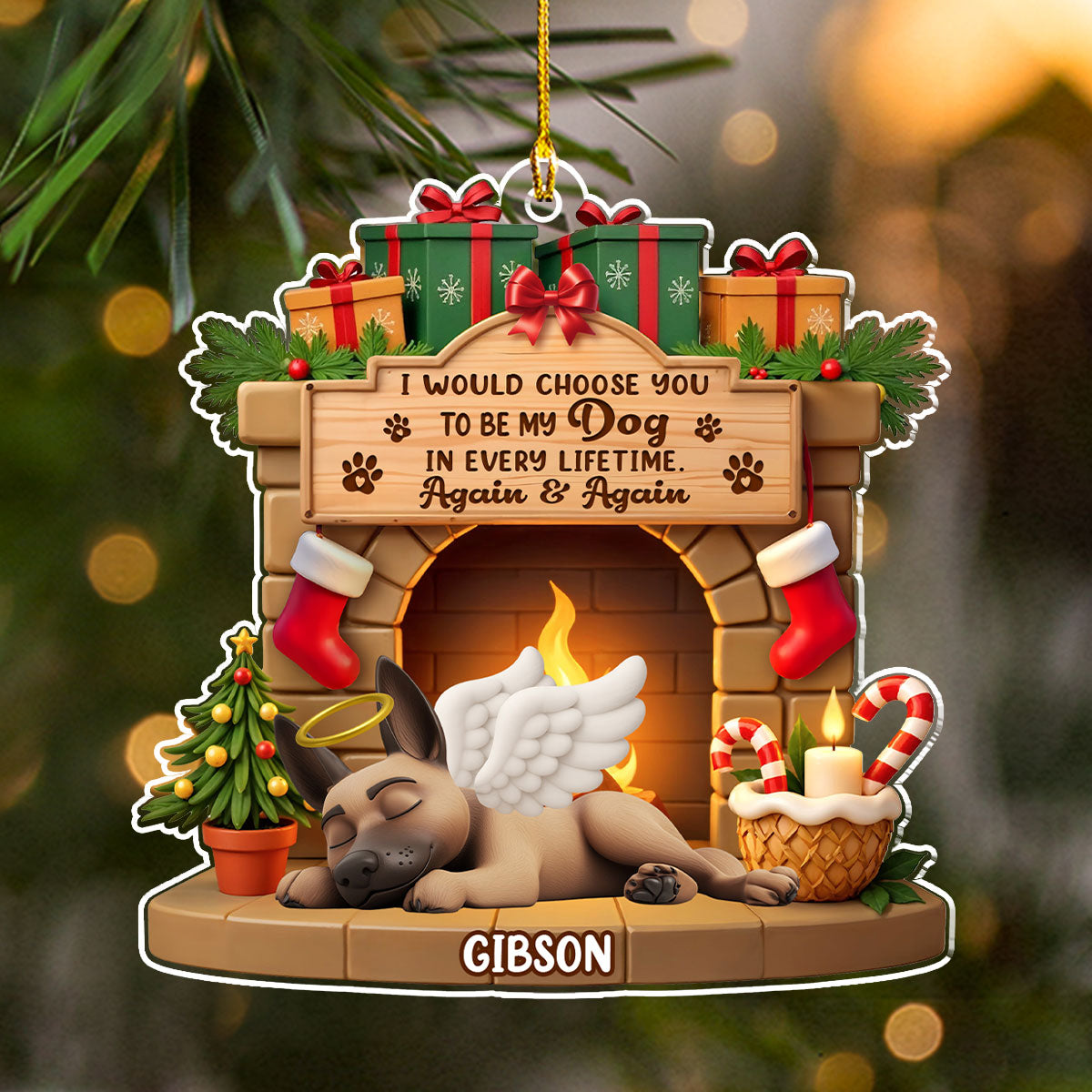 Your Forever Home - Personalized Custom Acrylic Ornament
